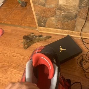 Bred Jordan 4s good condition not dirty at all no stains